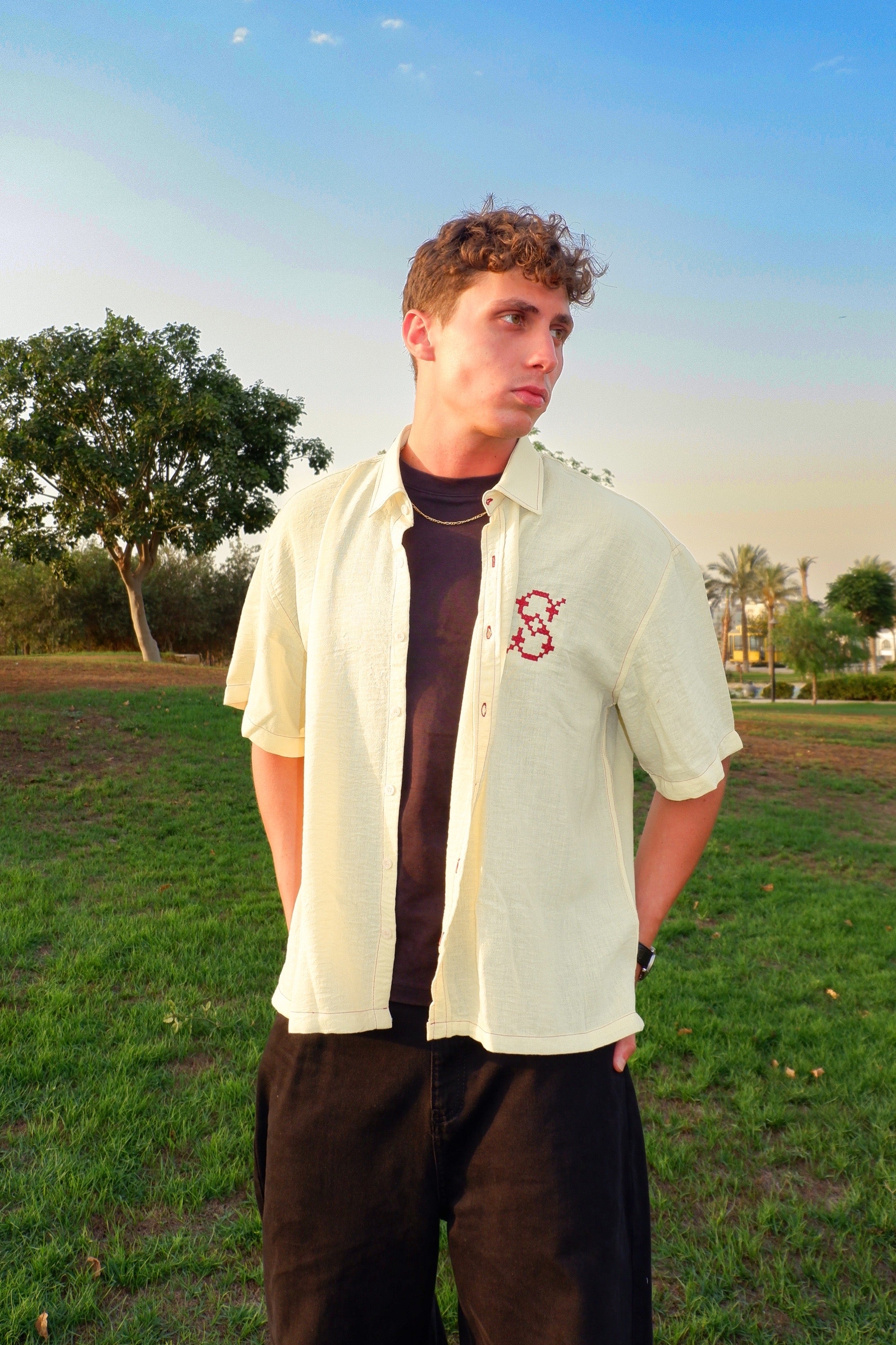 The ‘Yellow Grit’ Linen Shirt