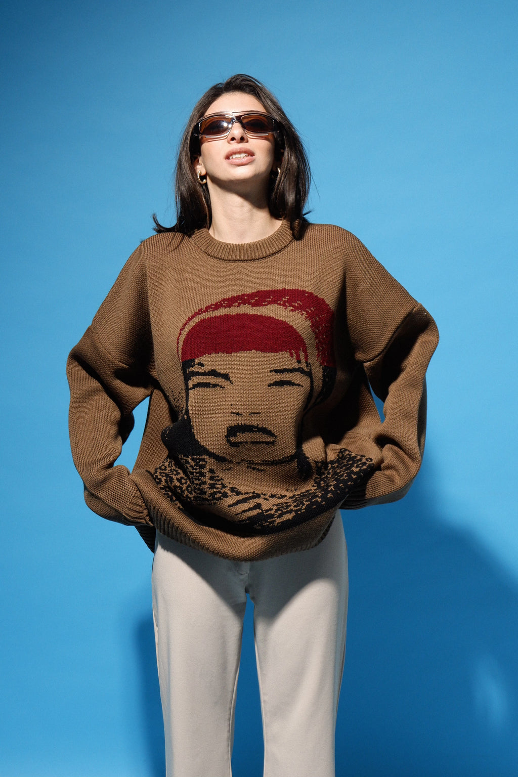 WEEPING KNIT CREWNECK