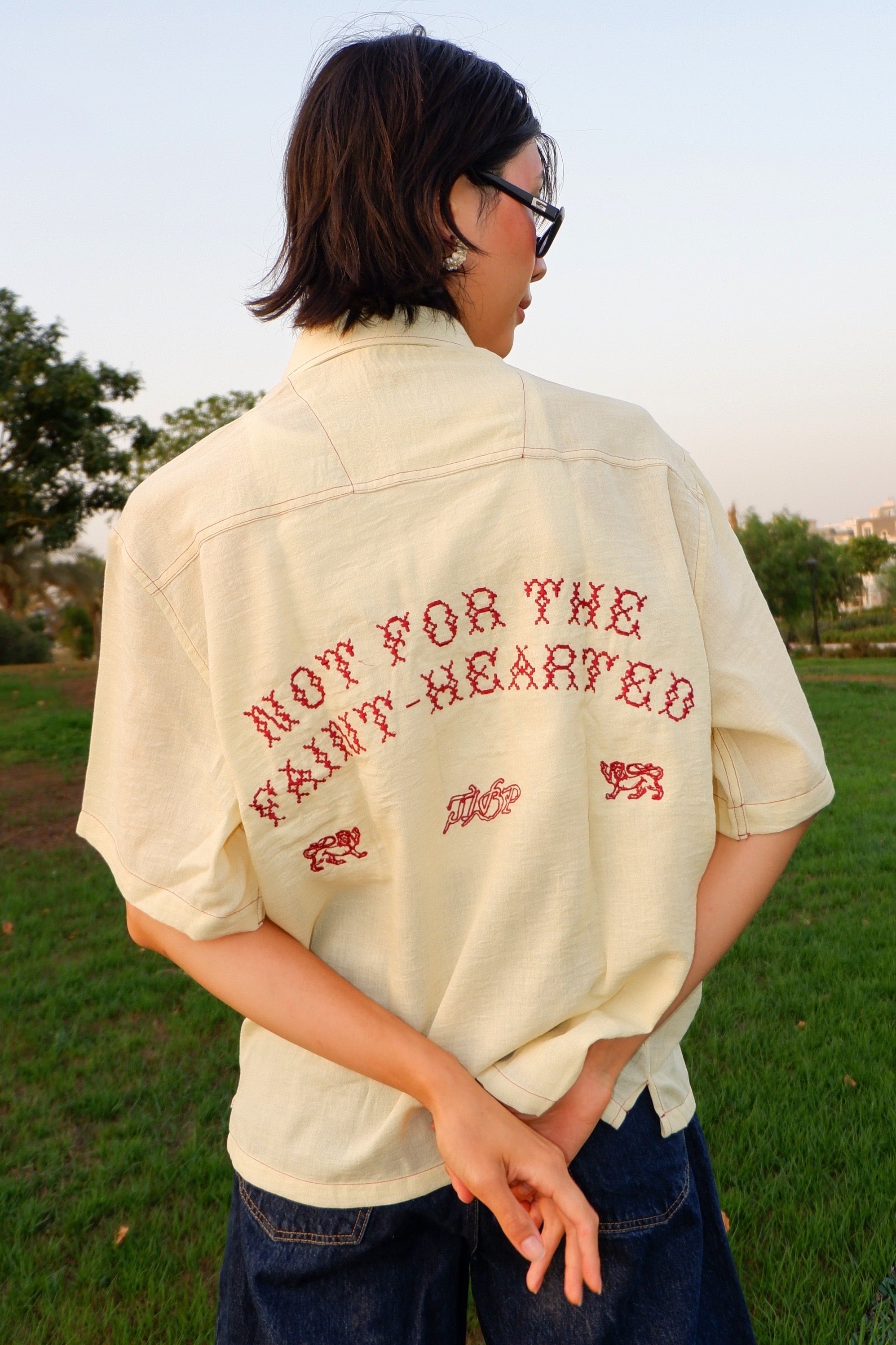 The ‘Yellow Grit’ Linen Shirt
