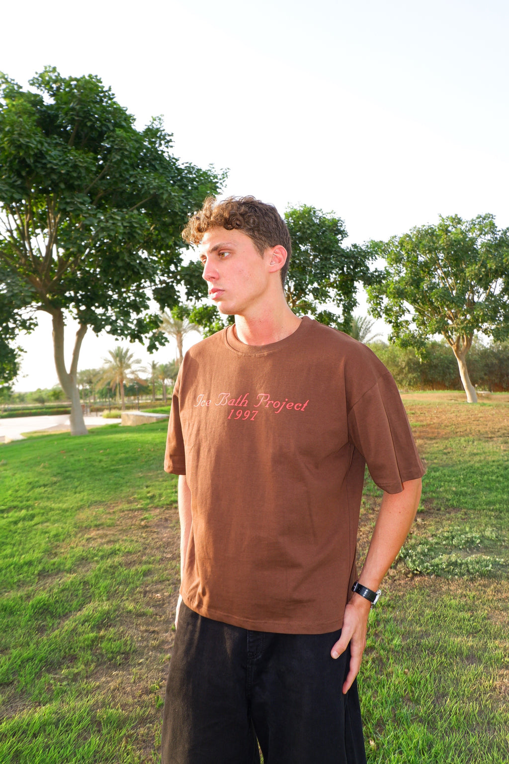 ‘Ice Bath Prj.’ Boxy T-Shirt