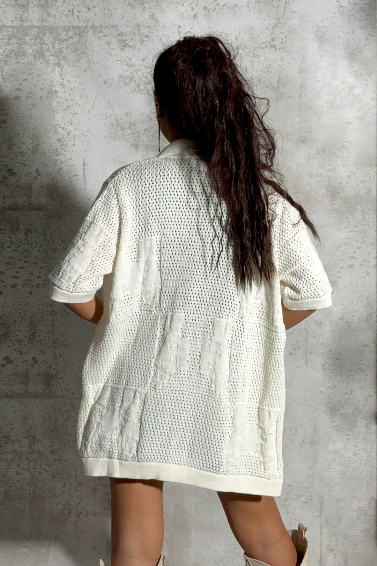 Cupid Knit Shirt-Off White