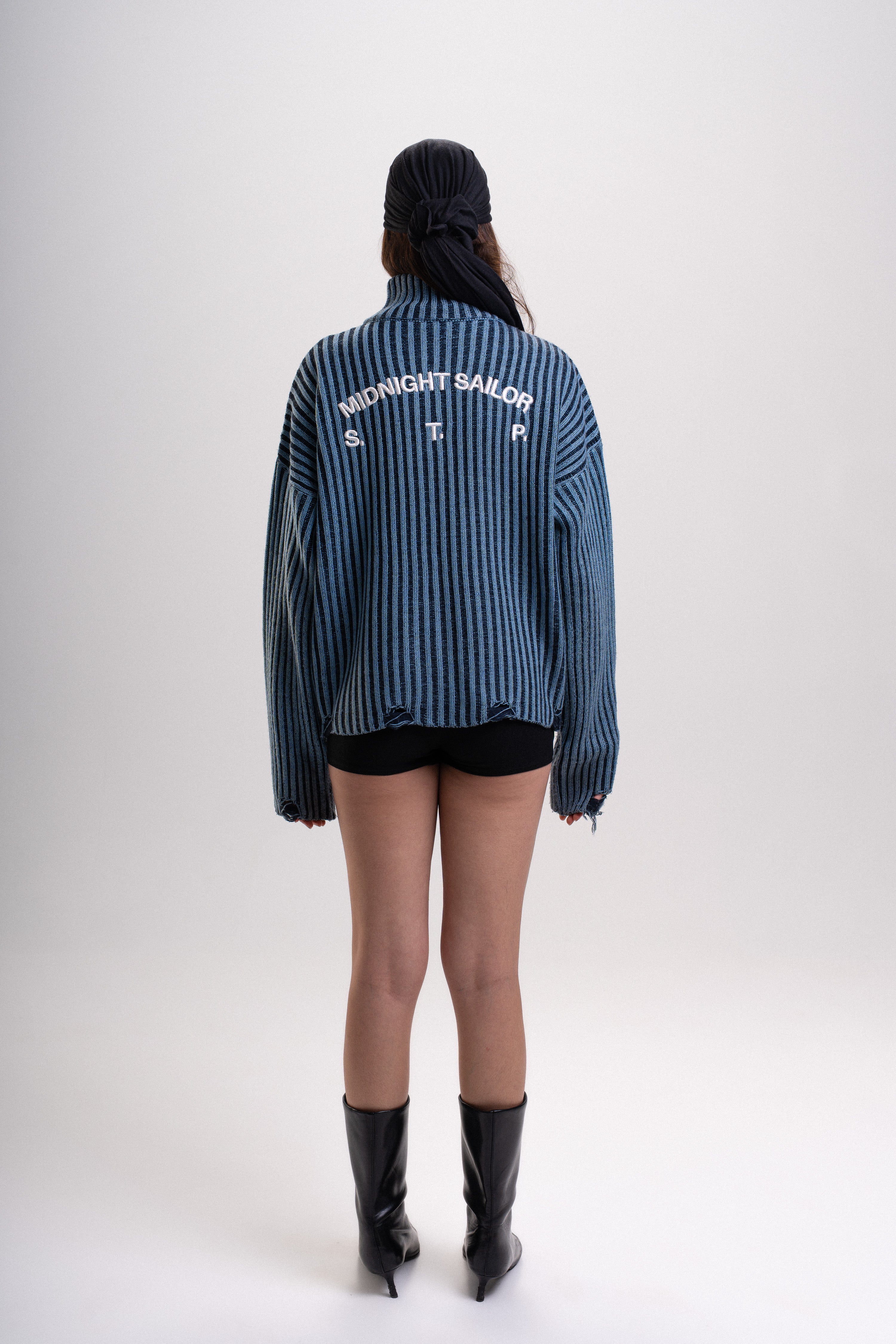 MIDNIGHT SAILOR WASHED JACKET